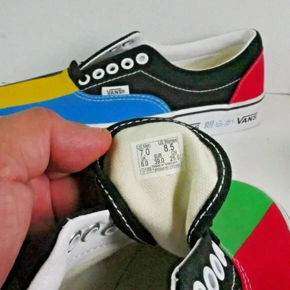 VANS★ERA SPIRIT★MULTI/TRUE WHITE Vans ERA Spirit Multi True White Sneaker Men's Size 7
